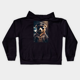 Funny bear Kids Hoodie